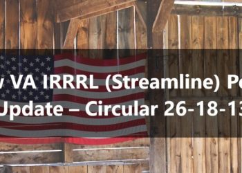 New VA IRRRL (Streamline) Policy Update – Circular 26-18-13