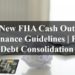 New FHA Cash Out Refinance Guidelines FHA Debt Consolidation