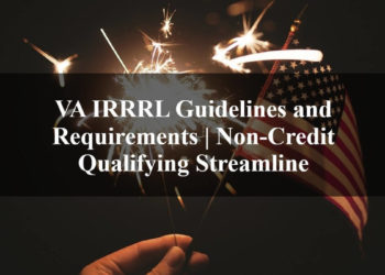 VA IRRRL Guidelines and Requirements Non-credit Qualifying Streamline